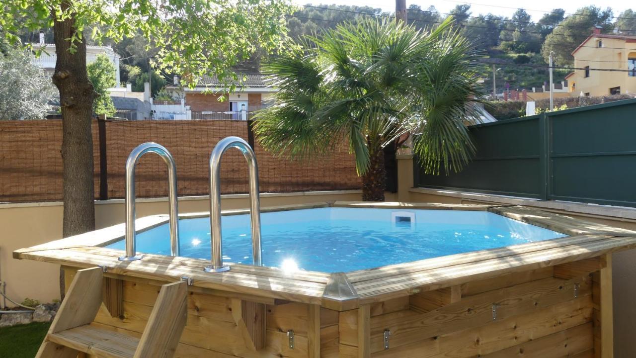 فيلا Raco Del Garraf Ca La Matilde House Bbq And Pool Olivella المظهر الخارجي الصورة