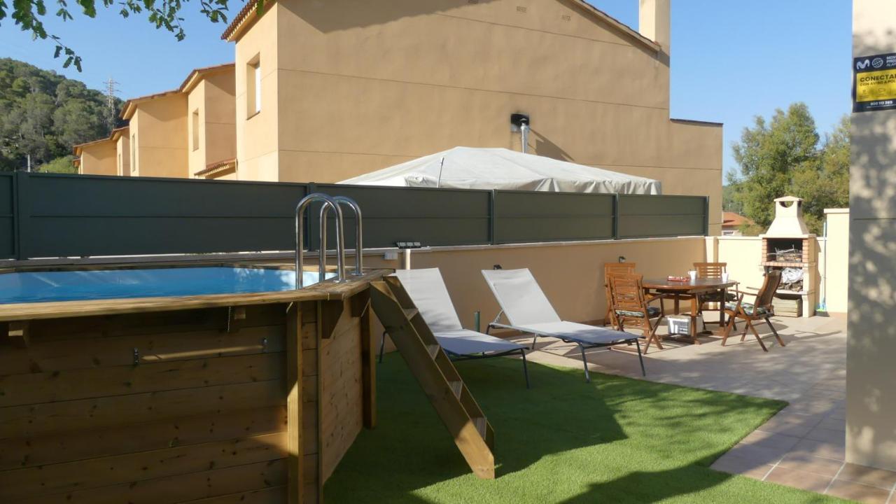 فيلا Raco Del Garraf Ca La Matilde House Bbq And Pool Olivella المظهر الخارجي الصورة