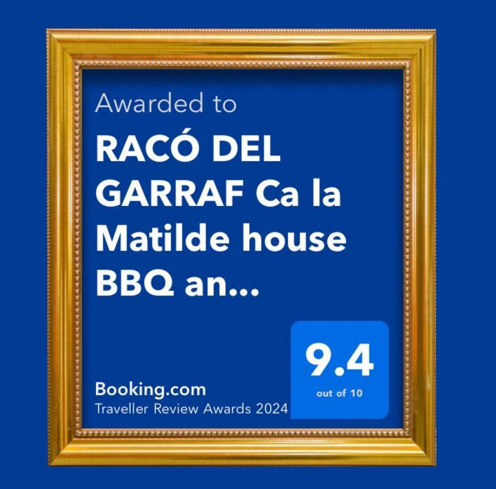فيلا Raco Del Garraf Ca La Matilde House Bbq And Pool Olivella المظهر الخارجي الصورة