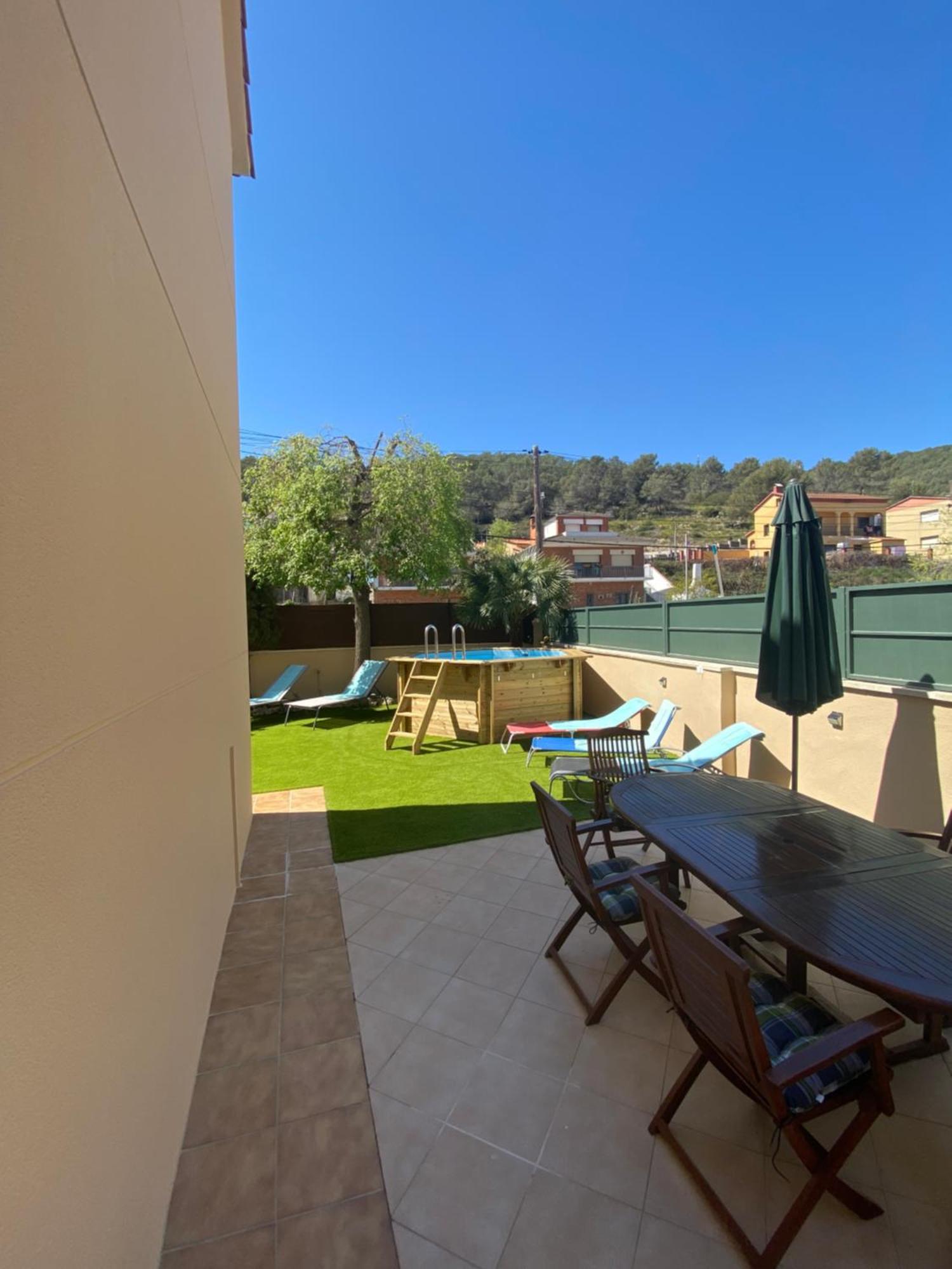 فيلا Raco Del Garraf Ca La Matilde House Bbq And Pool Olivella المظهر الخارجي الصورة