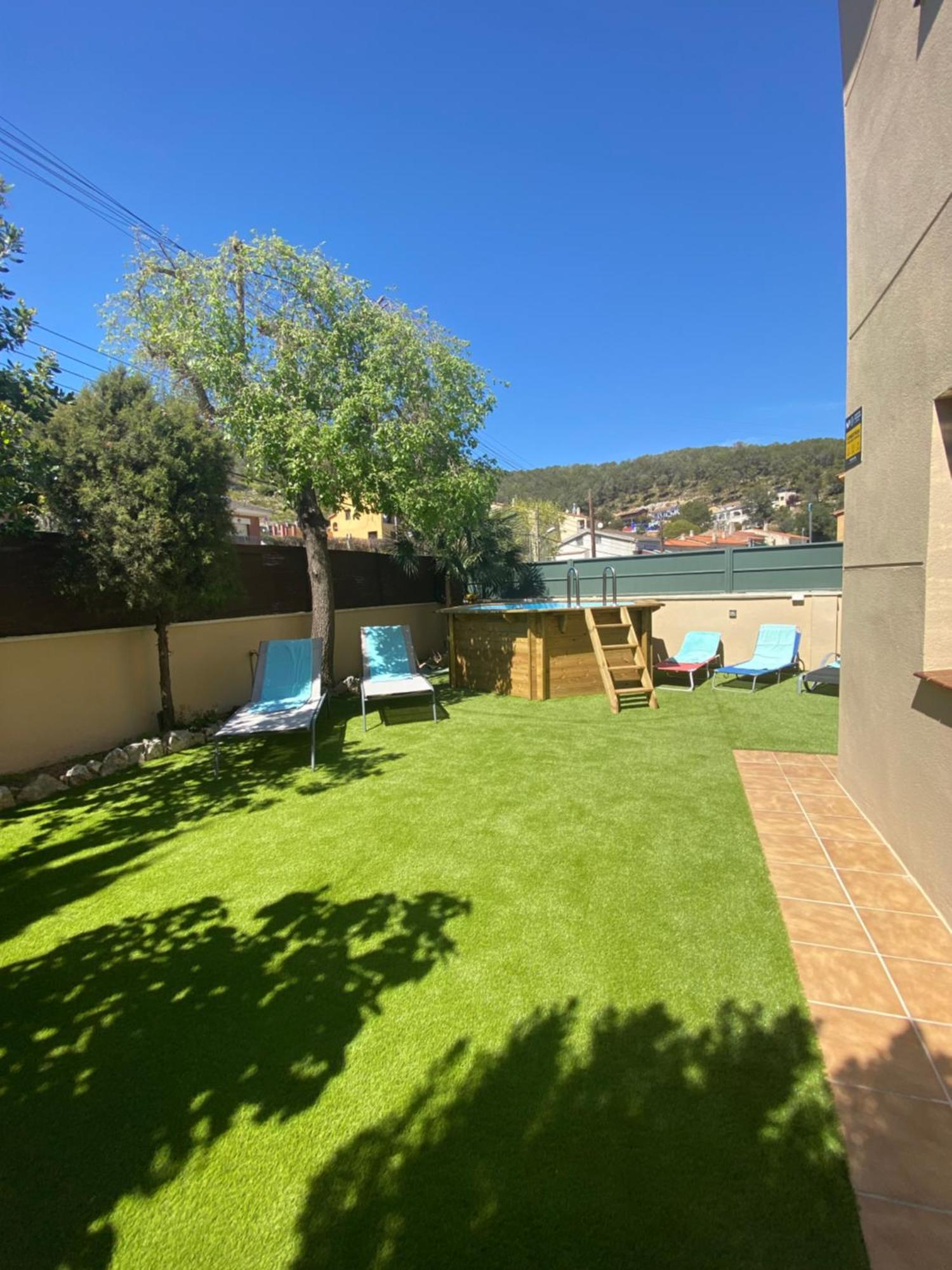 فيلا Raco Del Garraf Ca La Matilde House Bbq And Pool Olivella المظهر الخارجي الصورة