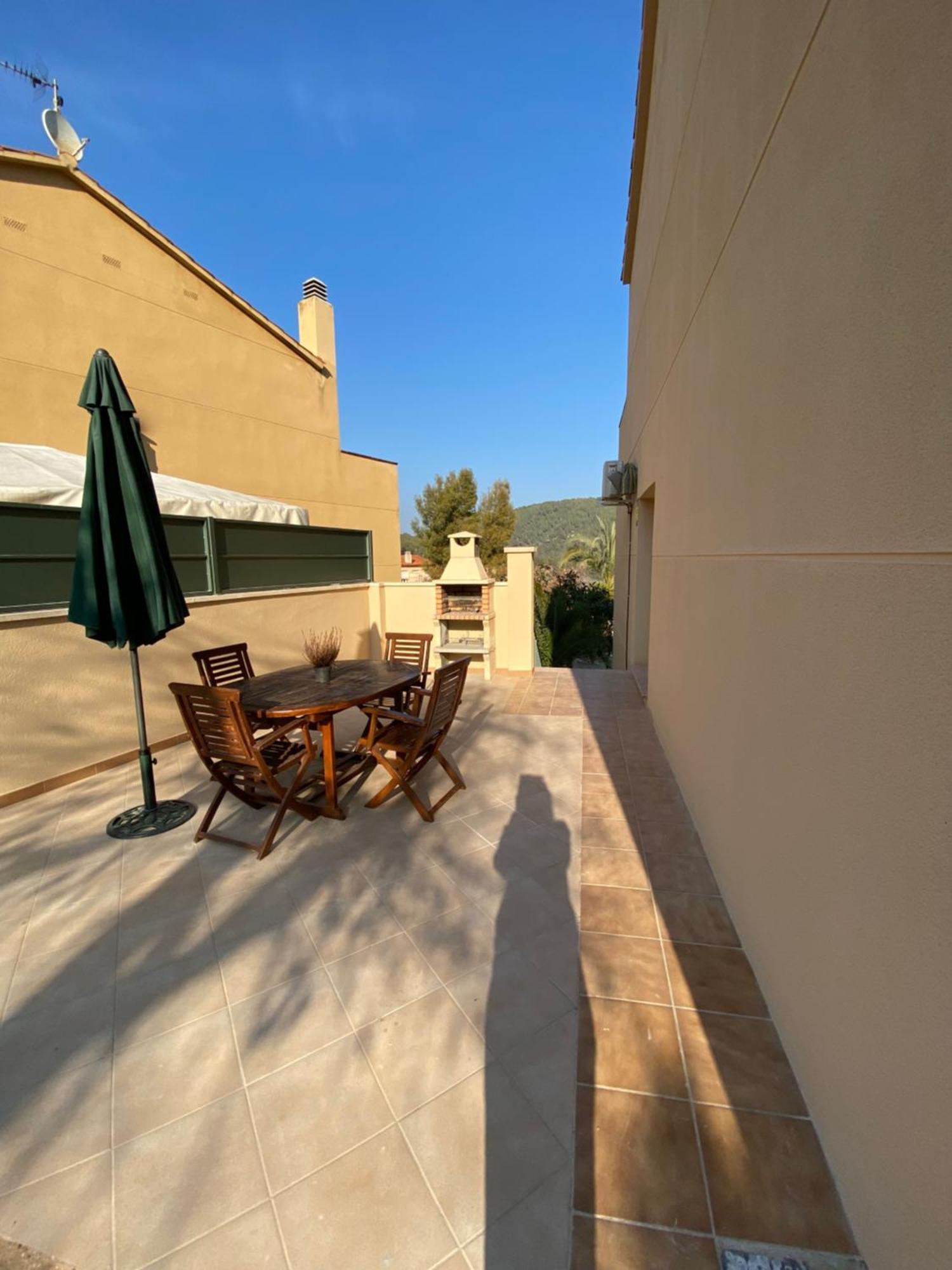فيلا Raco Del Garraf Ca La Matilde House Bbq And Pool Olivella المظهر الخارجي الصورة